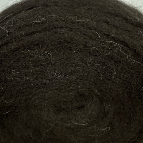 Alpaca Roving - Black